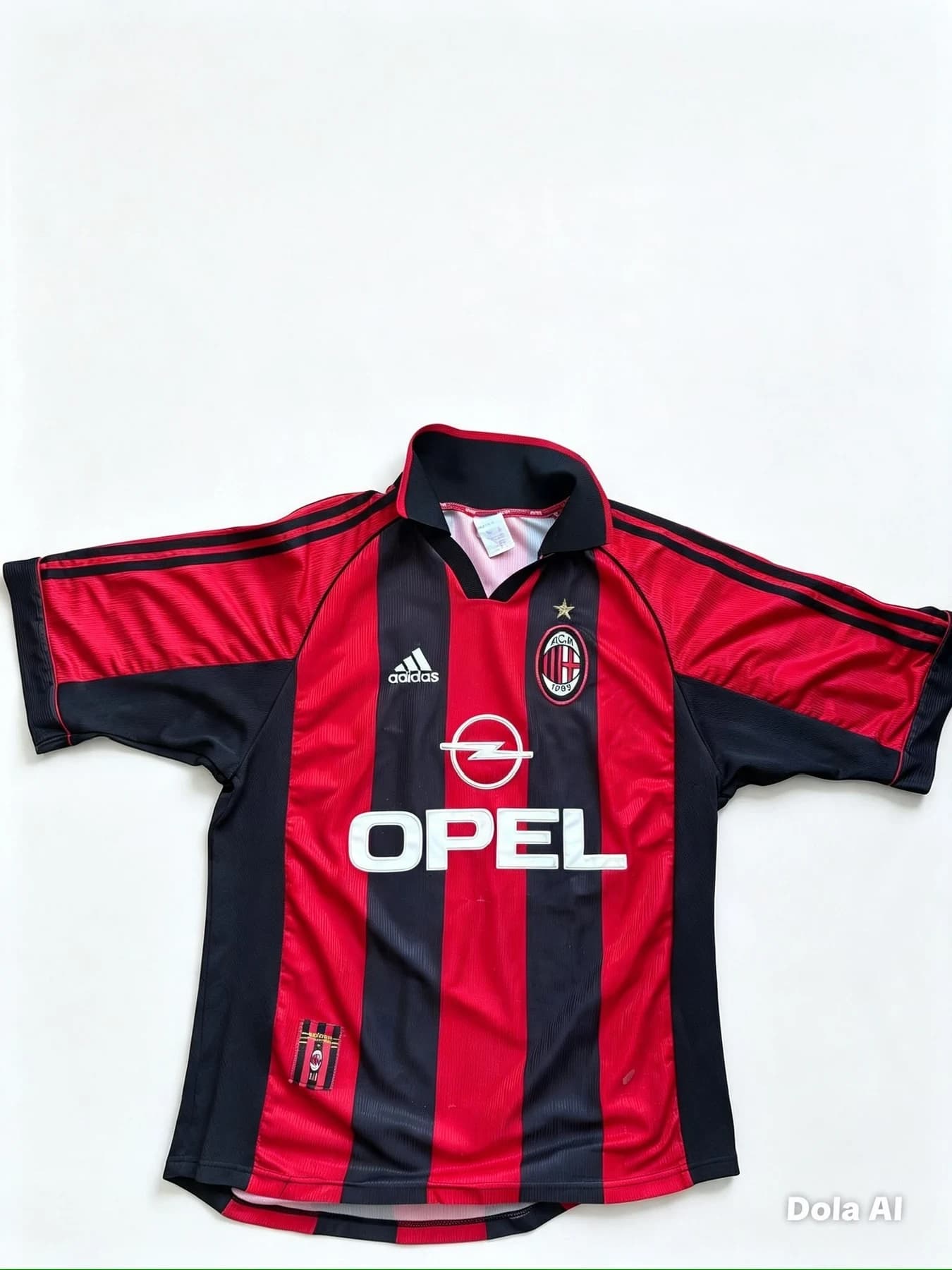 AC Milan 1998/2000 Weah Shirt — front